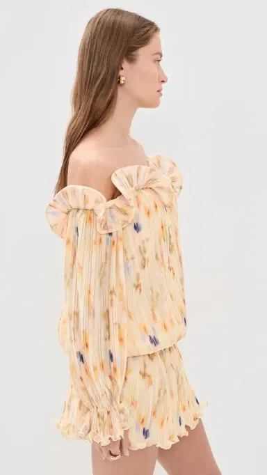 Line & Dot Potpourri Mini Dress | Thumbnail 4 Line & Dot Potpourri Mini Dress | Thumbnail 4
