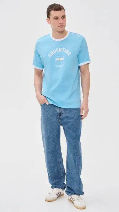 Levi's X World Cup Argentina Ringer Tee | Thumbnail 5 Levi's X World Cup Argentina Ringer Tee | Thumbnail 5