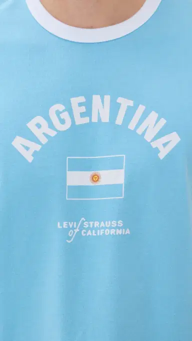 Levi's X World Cup Argentina Ringer Tee | Thumbnail 6 Levi's X World Cup Argentina Ringer Tee | Thumbnail 6