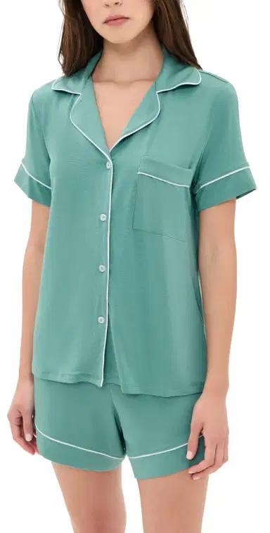 Eberjey Gisele Relaxed Shorts Pajama Set | Thumbnail 1 Eberjey Gisele Relaxed Shorts Pajama Set | Thumbnail 1