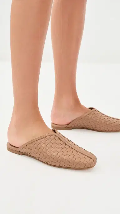 FRĒDA SALVADOR Saanvi Flats Cognac Woven Calf | Thumbnail 3 FRĒDA SALVADOR Saanvi Flats Cognac Woven Calf | Thumbnail 3