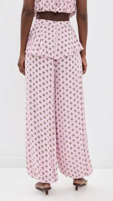 AFRM Graciela Skirt Balloon Pants Crocus Foulard L | Thumbnail 3