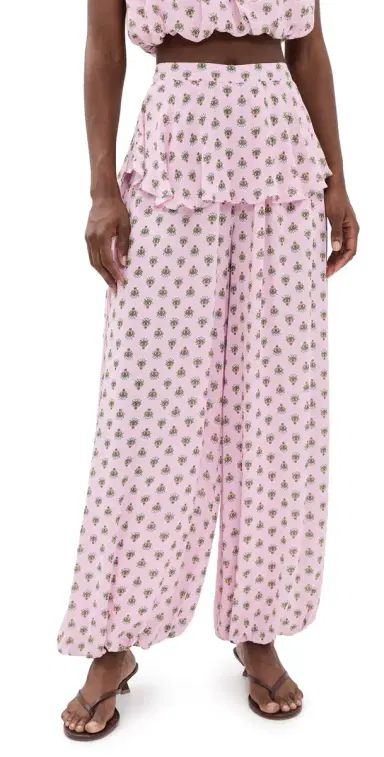 AFRM Graciela Skirt Balloon Pants Crocus Foulard L | Thumbnail 1