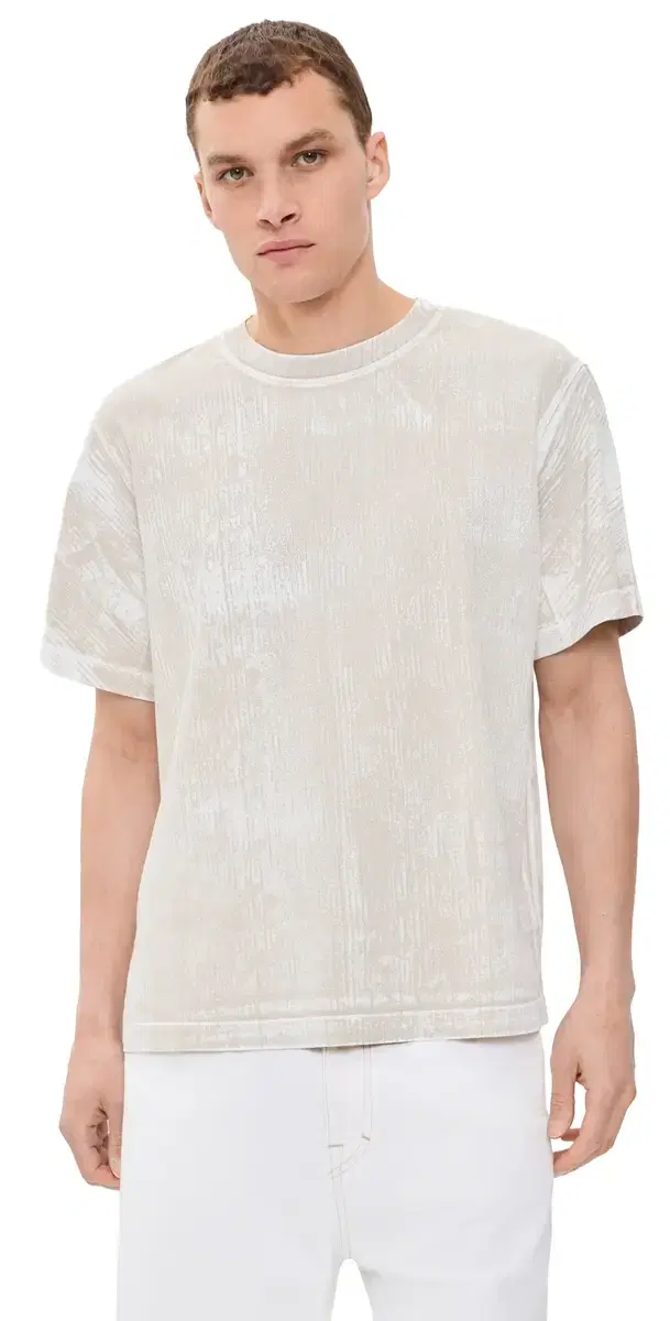 AGOLDE Asha ock Neck Tee Tempo