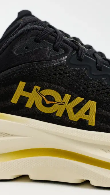 Hoka Bondi 9 Sneakers Carbon Black/Yellow Gold | Thumbnail 5 Hoka Bondi 9 Sneakers Carbon Black/Yellow Gold | Thumbnail 5