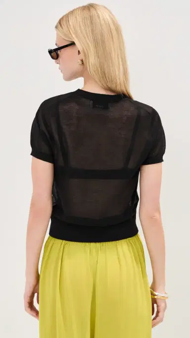 LE BOP Talia Tee Black L | Thumbnail 3 LE BOP Talia Tee Black L | Thumbnail 3