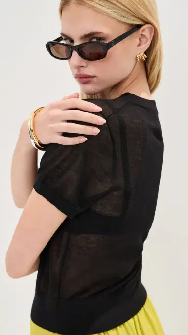 LE BOP Talia Tee Black L | Thumbnail 6 LE BOP Talia Tee Black L | Thumbnail 6