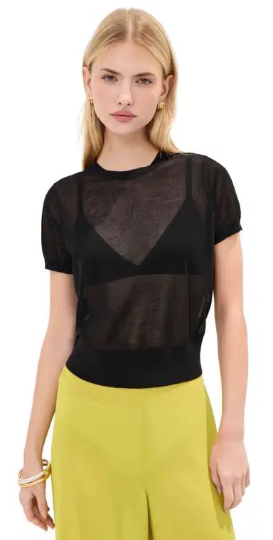 LE BOP Talia Tee Black L | Thumbnail 1 LE BOP Talia Tee Black L | Thumbnail 1