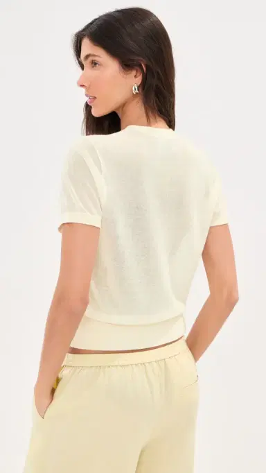 LE BOP Talia Tee White S | Thumbnail 3