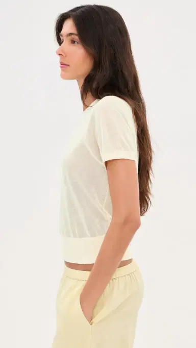 LE BOP Talia Tee White S | Thumbnail 4