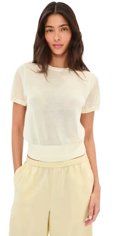 LE BOP Talia Tee White S | Thumbnail 1
