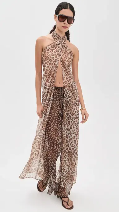 Ramy Brook Alayna Pants Dark eopard | Thumbnail 5 Ramy Brook Alayna Pants Dark eopard | Thumbnail 5