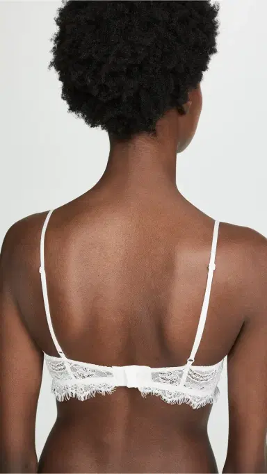 Anine Bing Lace Bra With Trim | Thumbnail 3