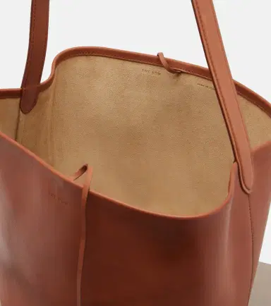 The Row N/S Park Large leather tote bag | Thumbnail 3
