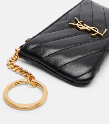 Saint Laurent Cassandre matelassé leather pouch | Thumbnail 4