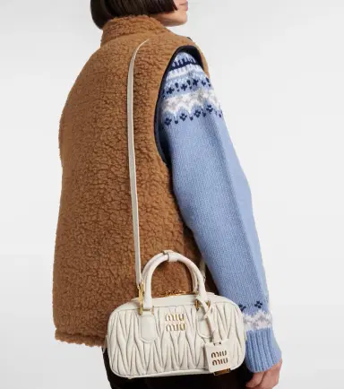 Miu Miu Arcadie Small leather top-handle bag | Thumbnail 8 Miu Miu Arcadie Small leather top-handle bag | Thumbnail 8