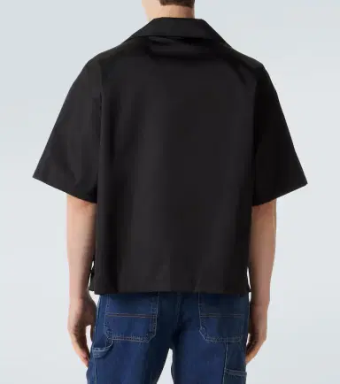 Prada Re-Nylon bowling shirt | Thumbnail 5 Prada Re-Nylon bowling shirt | Thumbnail 5