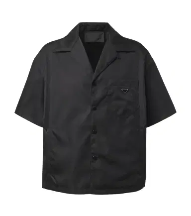 Prada Re-Nylon bowling shirt | Thumbnail 1 Prada Re-Nylon bowling shirt | Thumbnail 1
