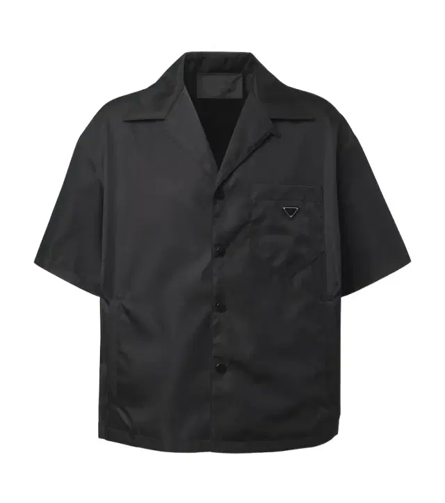 Re-Nylon bowling shirt