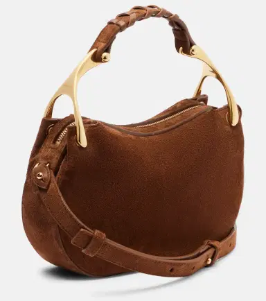 McQueen Wishbone Mini suede top-handle bag | Thumbnail 5