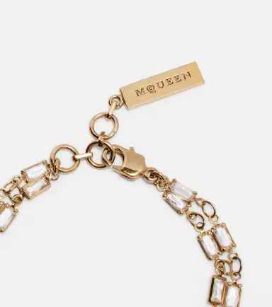 Alexander McQueen Skull crystal-embellished bracelet | Thumbnail 4 Alexander McQueen Skull crystal-embellished bracelet | Thumbnail 4