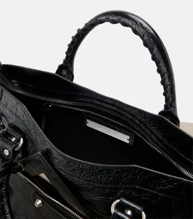 Balenciaga Le City Medium leather top-handle bag | Thumbnail 4 Balenciaga Le City Medium leather top-handle bag | Thumbnail 4