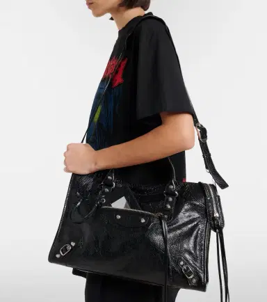 Balenciaga Le City Medium leather top-handle bag | Thumbnail 5 Balenciaga Le City Medium leather top-handle bag | Thumbnail 5