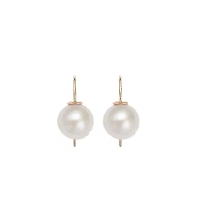 STONE AND STRAND Essential 14kt gold earrings with pearls | Thumbnail 1