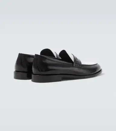 Manolo Blahnik Perry leather penny loafers | Thumbnail 3 Manolo Blahnik Perry leather penny loafers | Thumbnail 3