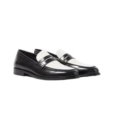 Manolo Blahnik Perry leather penny loafers | Thumbnail 1 Manolo Blahnik Perry leather penny loafers | Thumbnail 1
