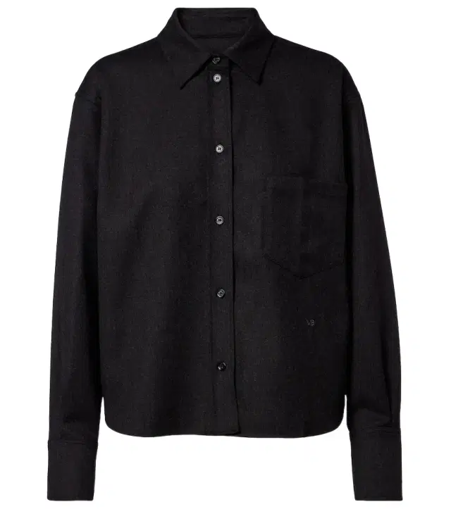 Victoria Beckham Ellys wool flannel shirt