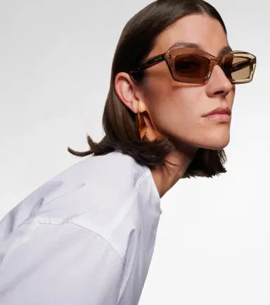Alaïa Alaïa Logo rectangular sunglasses | Thumbnail 3 Alaïa Alaïa Logo rectangular sunglasses | Thumbnail 3