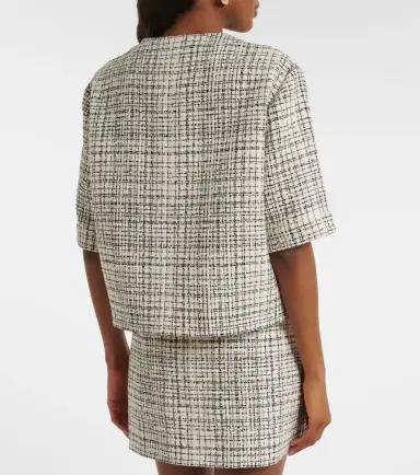 Valentino Cotton-blend tweed jacket | Thumbnail 6 Valentino Cotton-blend tweed jacket | Thumbnail 6