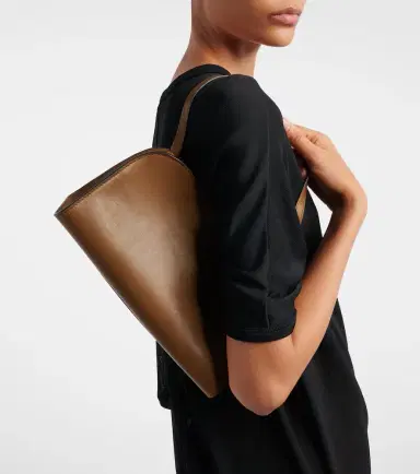 The Row Peggy leather clutch | Thumbnail 7