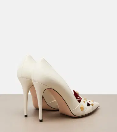 Valentino Garavani Studdy leather pumps | Thumbnail 4