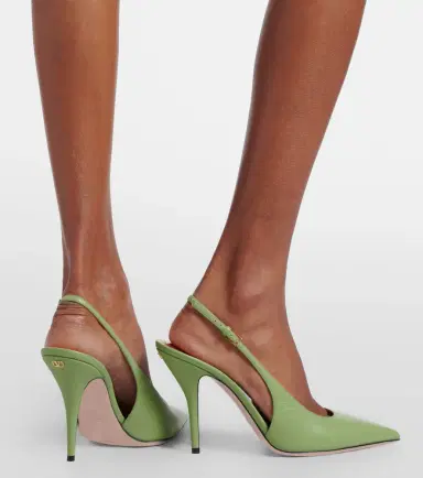 Valentino Garavani Cuttie leather slingback pumps | Thumbnail 6 Valentino Garavani Cuttie leather slingback pumps | Thumbnail 6