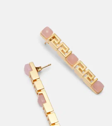 Versace Greca drop earrings | Thumbnail 2