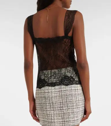 Valentino Sheer lace top | Thumbnail 7