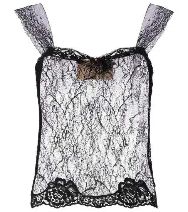Valentino Sheer lace top