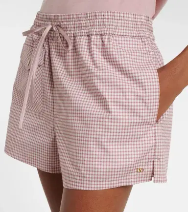 Valentino Gingham cotton shorts | Thumbnail 4 Valentino Gingham cotton shorts | Thumbnail 4