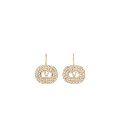 Valentino VLogo Swarovski-embellished earrings | Thumbnail 1