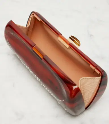 Valentino Garavani Pince VLogo embellished clutch | Thumbnail 2 Valentino Garavani Pince VLogo embellished clutch | Thumbnail 2