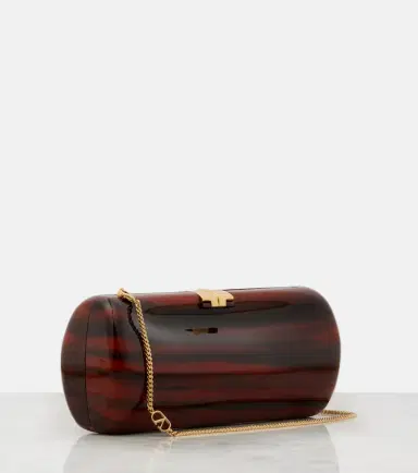 Valentino Garavani Pince VLogo embellished clutch | Thumbnail 3 Valentino Garavani Pince VLogo embellished clutch | Thumbnail 3