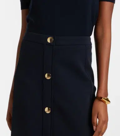 'S Max Mara Cotton-blend midi skirt | Thumbnail 5