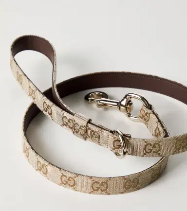 Gucci GG canvas dog leash | Thumbnail 3