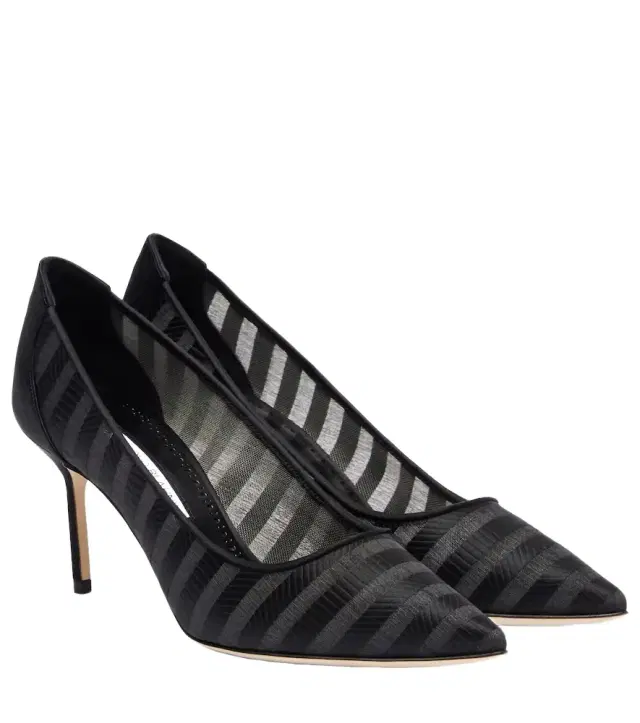 Manolo Blahnik Bbla organza pumps