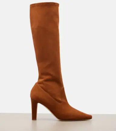 Manolo Blahnik Pavisco suede knee-high boots | Thumbnail 2