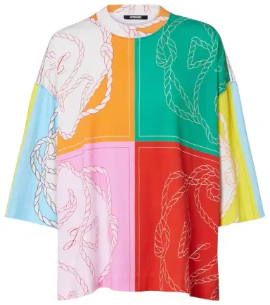 Jacquemus Hippocampe printed cotton jersey T-shirt | Thumbnail 1 Jacquemus Hippocampe printed cotton jersey T-shirt | Thumbnail 1