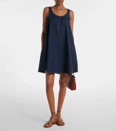 Frame Skipper denim minidress | Thumbnail 5
