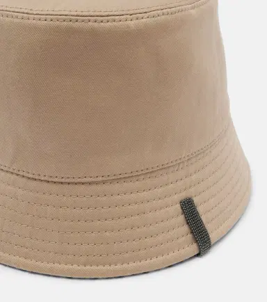 Brunello Cucinelli Monili cotton and linen bucket hat | Thumbnail 3